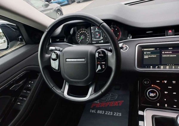 Land Rover Range Rover Evoque cena 144900 przebieg: 29000, rok produkcji 2019 z Wiązów małe 254